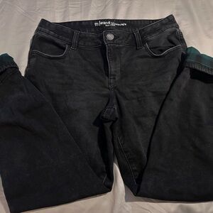 MJ Jeans Black Low-Rise jeans